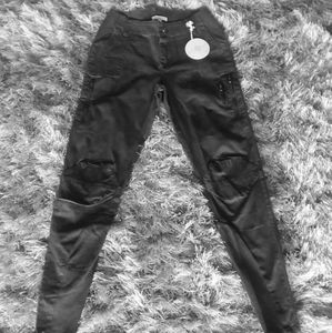 Bellarana Women's Cargo Pants Color Pewt Size 27 B